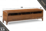 میز تلویزیون مدل X6 - Image 6